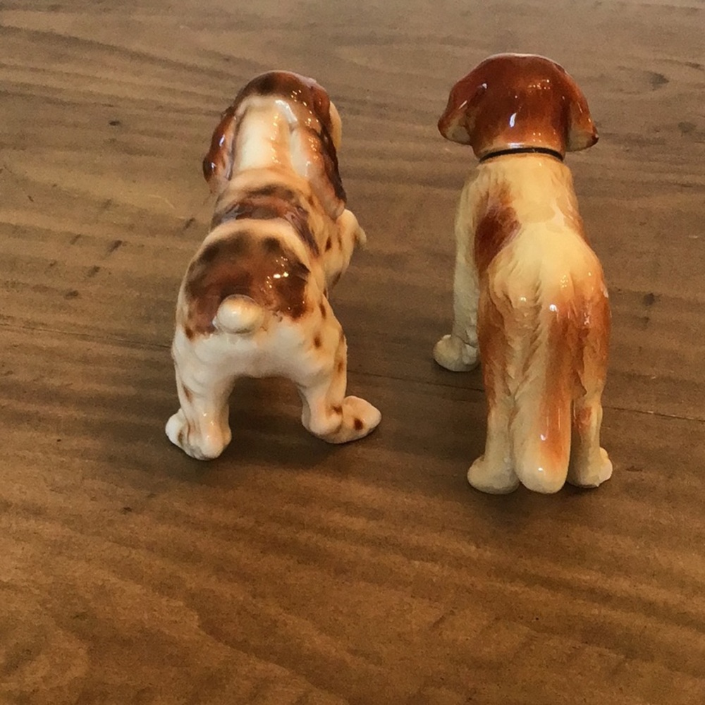 Vintage Saint Bernard from Goebel and vintage cocker spaniel figurines - Picture 4 of 14